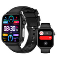 Yowow BIT Smart Watch for Women Men (Answer/Dial) 1.96" IPS Smartwatch 24/7 Heart Rate/Blood Oxygen/Blood Pressure/Sleep Monitor Blood and Body Composition100+ Sports Modes Fitness Tracker