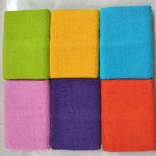 Cotton Logo Wristbands for Sports and Fitness