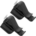 TypoGrove 2Pcs Golf Club Holder Golf Club Bag Accessories Golf Club Bag Clips Holder Organizer Value Durable Plastic Black Putting Clip for Men Women Golfer Golf Accessories