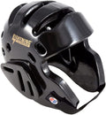 ProForce Lightning Karate/Martial Arts Sparring Headgear (Black Youth (Head Circ: 20")