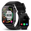 Smart Watch Infrared True Blood Oxygen Monitor 2.04-inch AMOLED Display Heart Rate Sleep Blood Pressure 136+ Sports Modes IP68 Waterproof Fitness Tracker Compatible with Android and iOS