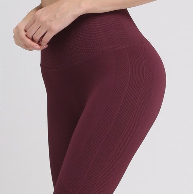 Elastic Sports Leggings for Yoga and Fitness
